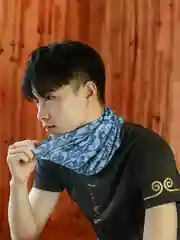Серебряный бандана баф, балаклава, снуд для спорта