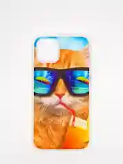 Манго чехол-накладка для iPhone 11 Pro, силиконовый, с принтом