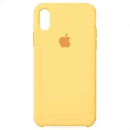 Желтый чехол Silicon Case для iPhone Xr