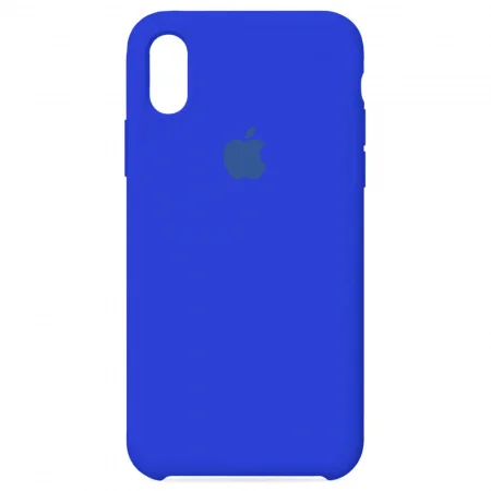 Синий чехол Silicon Case для iPhone Xr