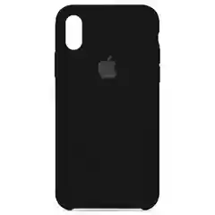 Черный чехол Silicon Case для iPhone Xr