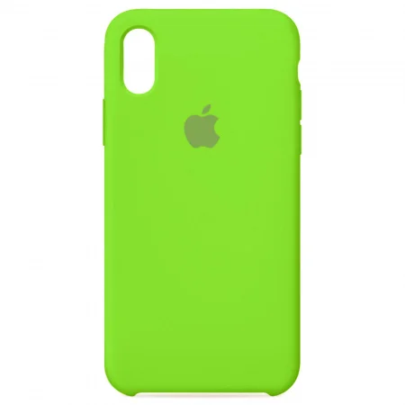 Лайм чехол Silicon Case для iPhone Xr