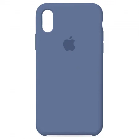 Серый чехол Silicon Case для iPhone Xr
