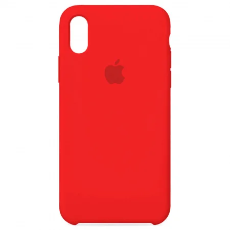 Красный чехол Silicon Case для iPhone Xr