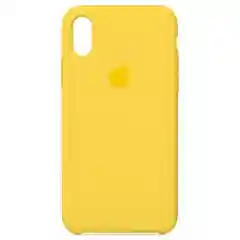 Лимонный чехол Silicon Case для iPhone Xr