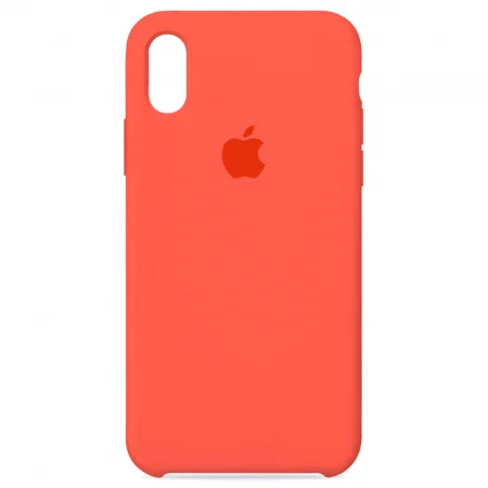 Оранжевый чехол Silicon Case для iPhone Xr