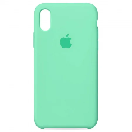 Бирюзовый чехол Silicon Case для iPhone Xr