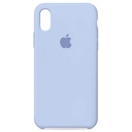Небесно-голубой чехол Silicon Case для iPhone Xr