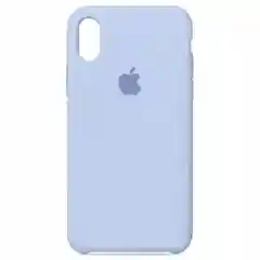 Небесно-голубой чехол Silicon Case для iPhone Xr