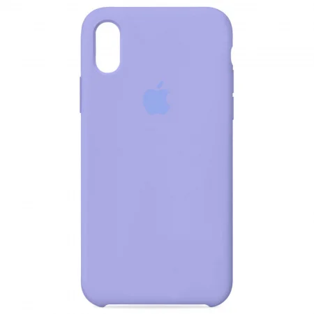 Лавандовый чехол Silicon Case для iPhone Xr