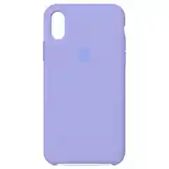 Лавандовый чехол Silicon Case для iPhone Xr