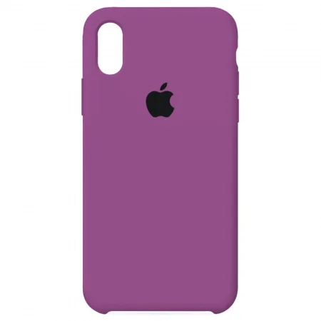 Фиолетовый чехол Silicon Case для iPhone Xr