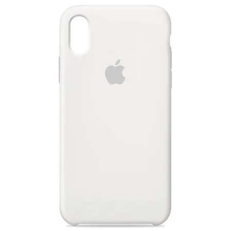 Белый чехол Silicon Case для iPhone Xr