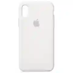 Белый чехол Silicon Case для iPhone Xr