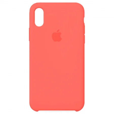 Коралловый меланж чехол Silicon Case для iPhone Xr