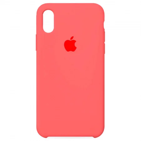 Коралловый чехол Silicon Case для iPhone Xr