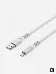 Белый кабель зарядный, Borofone BX23 Lightning, (до 2.4A, 1м, для iPhone)