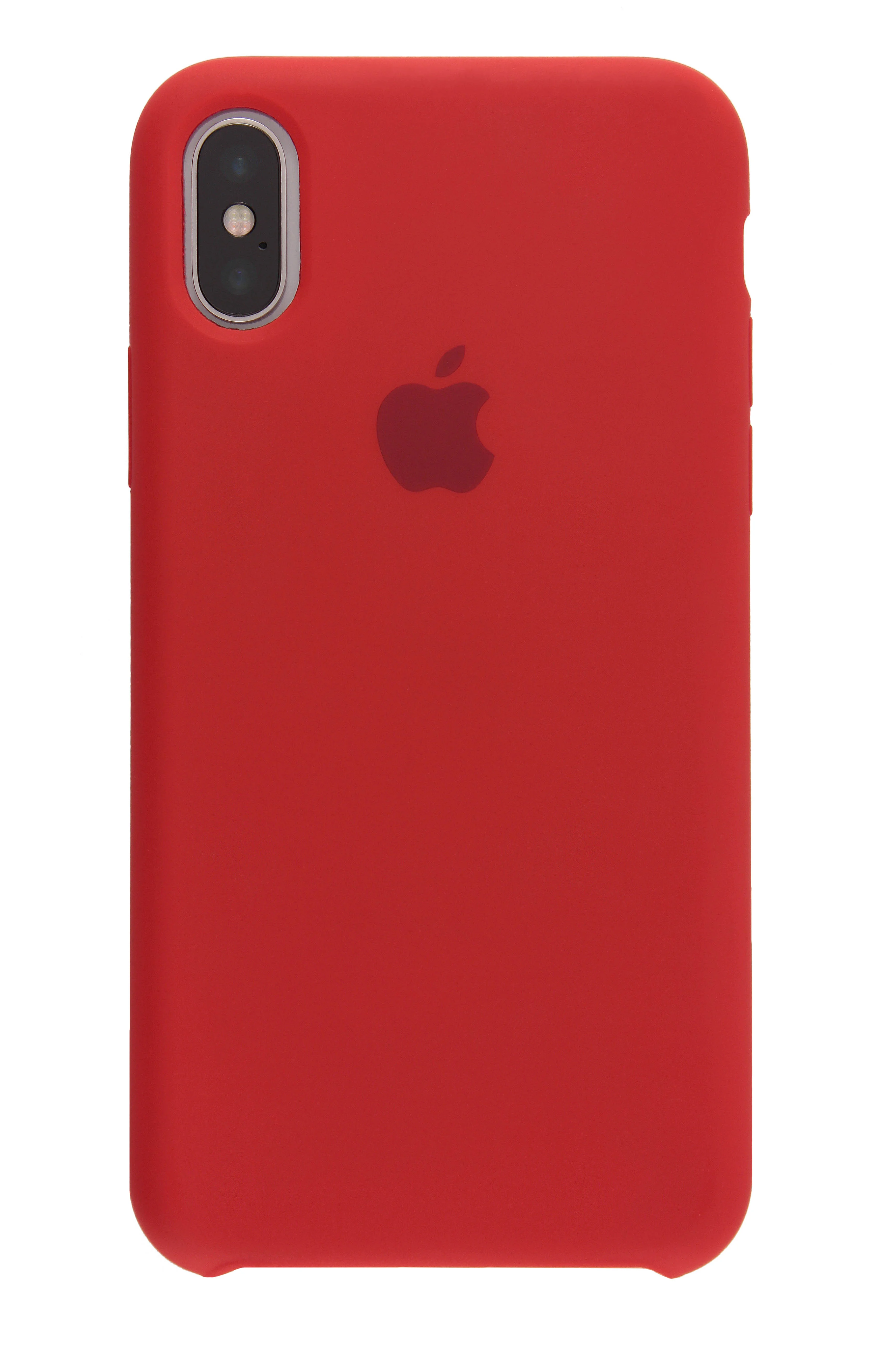 Багровый чехол для айфона, silicone case iphone
