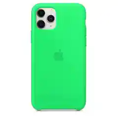 Зеленый чехол для айфона, silicone case iphone