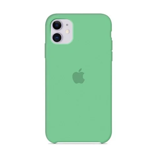 Мятный чехол для айфона, silicone case iphone
