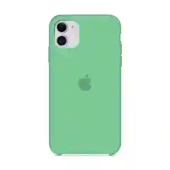 Мятный чехол для айфона, silicone case iphone