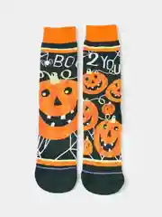 Черный носки высокие  Halloween