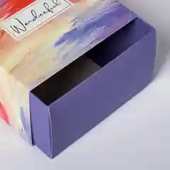 Коробка складная Wonderful, 14 х 14 х 8 см