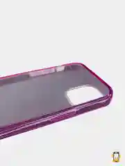 Зеленый чехол iPhone 12 mini (5.4), блестящий, сияющий, Айфон 12 мини