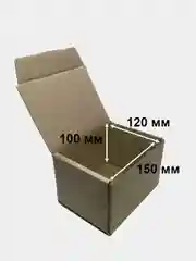 Картонная коробка из крафт-картона для упаковки подарка Д15хШ120хВ10 см