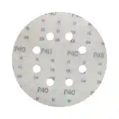 Шлифовальный круг на липучке Sia Abrasives siaone, 125 мм, 8 отверстий, P40, 6 штук