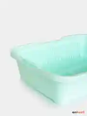 Коралловый меланж лоток для кошачьего туалета с сеткой, малый