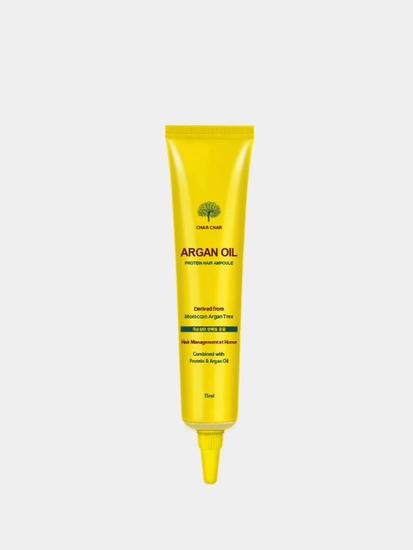 Сыворотка для волос Argan Oil Protein Hair Ampoule Char Char, 15 мл