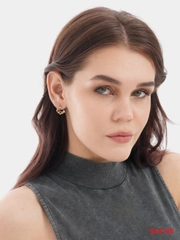 Серьги пусеты со стразами Nancy