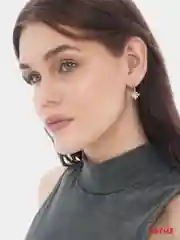Серьги пусеты со стразами Nancy