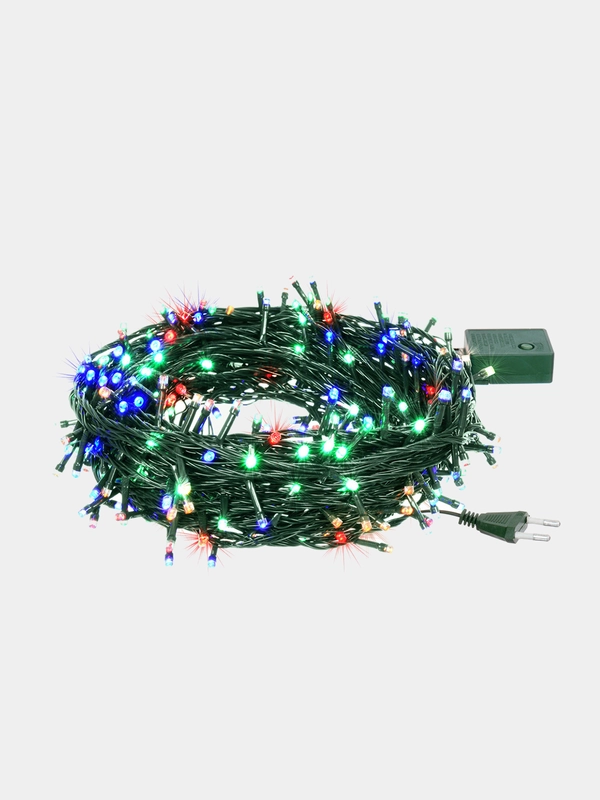 Гирлянда Цветная 100LED 8м
