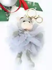 Красный брелок "Корова"
