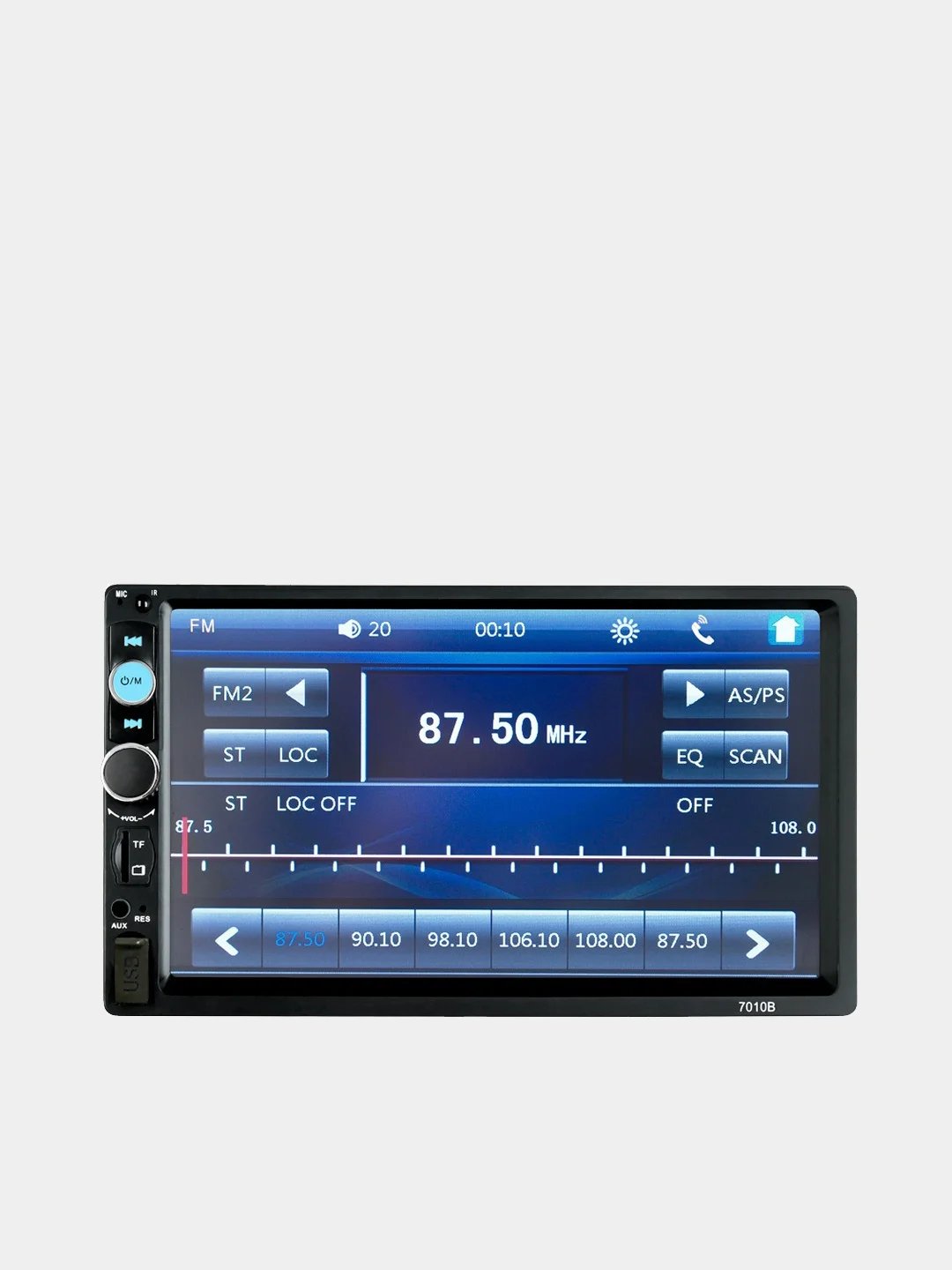 Автомагнитола 2 din 7010B сенсорный экран 7 дюймов / магнитола / магнитофон
