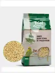 Корм - овёс для птиц и грызунов, 450 гр