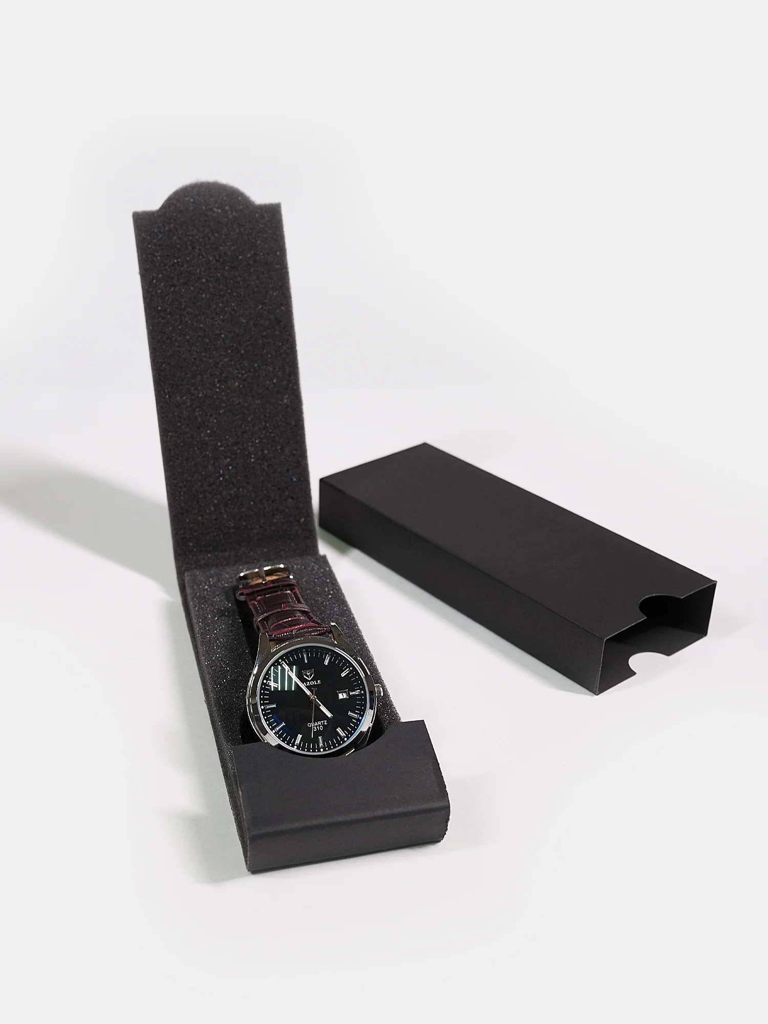 Серый меланж мужские часы Yazole 310