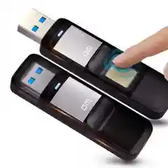 Флеш-накопитель USB Eplutus U302, 32 GB, 3.0, с защитой по отпечатку пальца