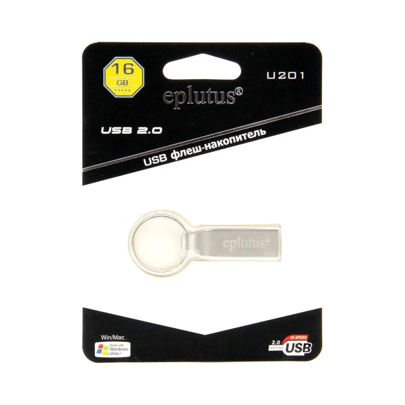 Флеш-накопитель USB Eplutus-U301, 16 GB, 2.0