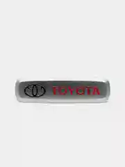 Серебряный шильдик Тойота (Toyota)