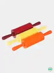 Скалка силиконовая малая, 23 х 4 см