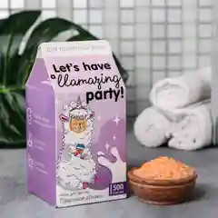 Соль в коробке молоко Lets have a Llamazing party, 500 г