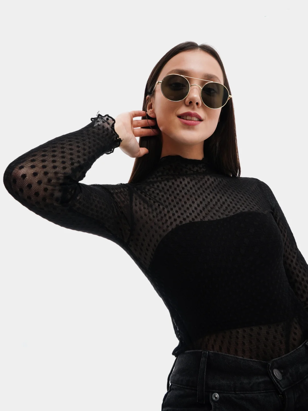 Круглые солнцезащитные очки Mirsee