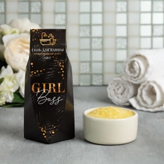 Соль в коробке Girl Boss, 150 г, с ароматом персика