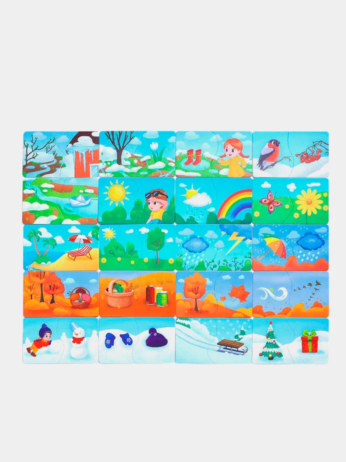 Развивающие игры-пазлы