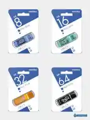 Флешка USB SmartBuy "Glossy" 4/8/16/32/64 GB