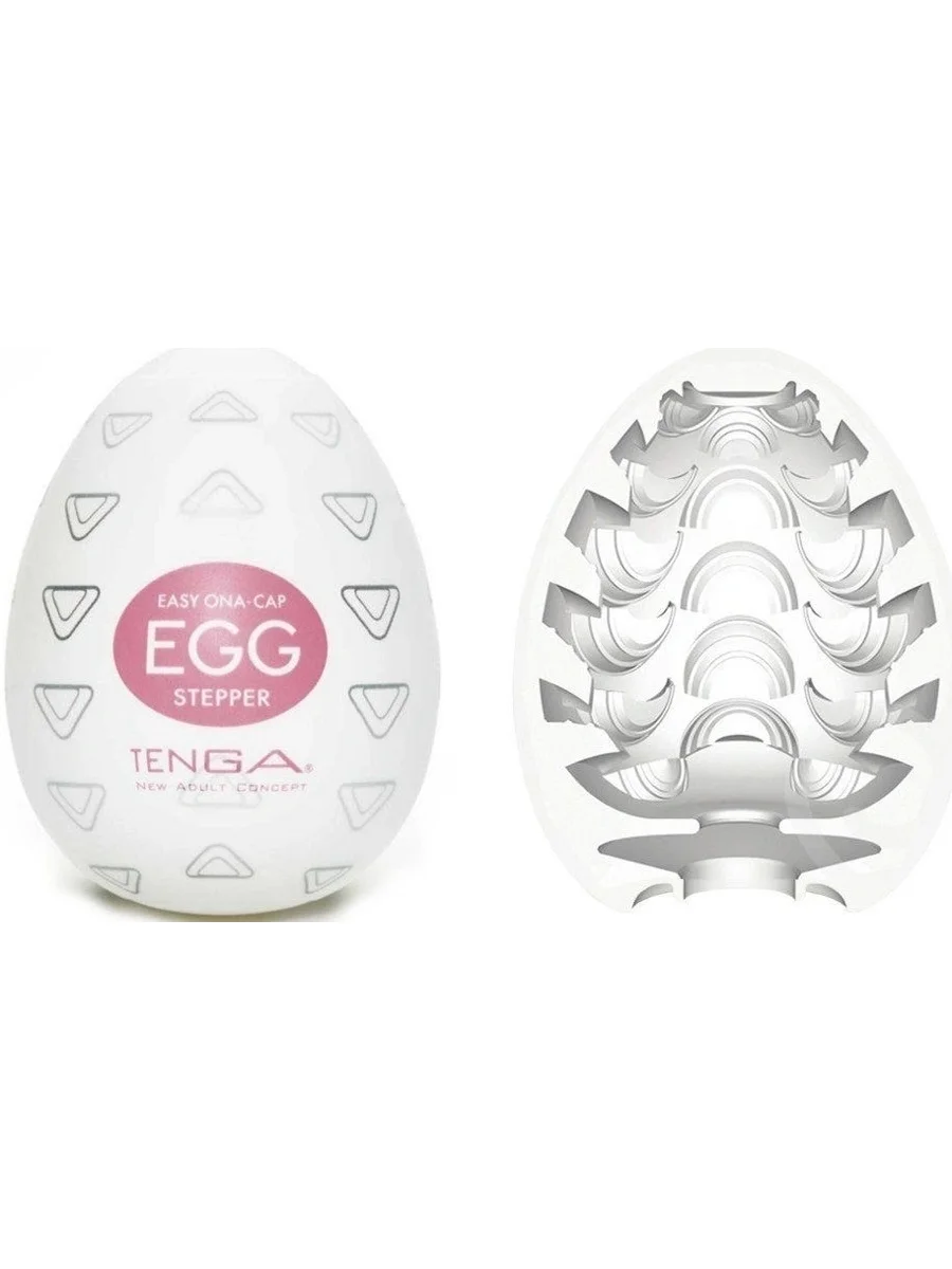 Розовый мужской эластичный мастурбатор TENGA EGG, 6 типов
