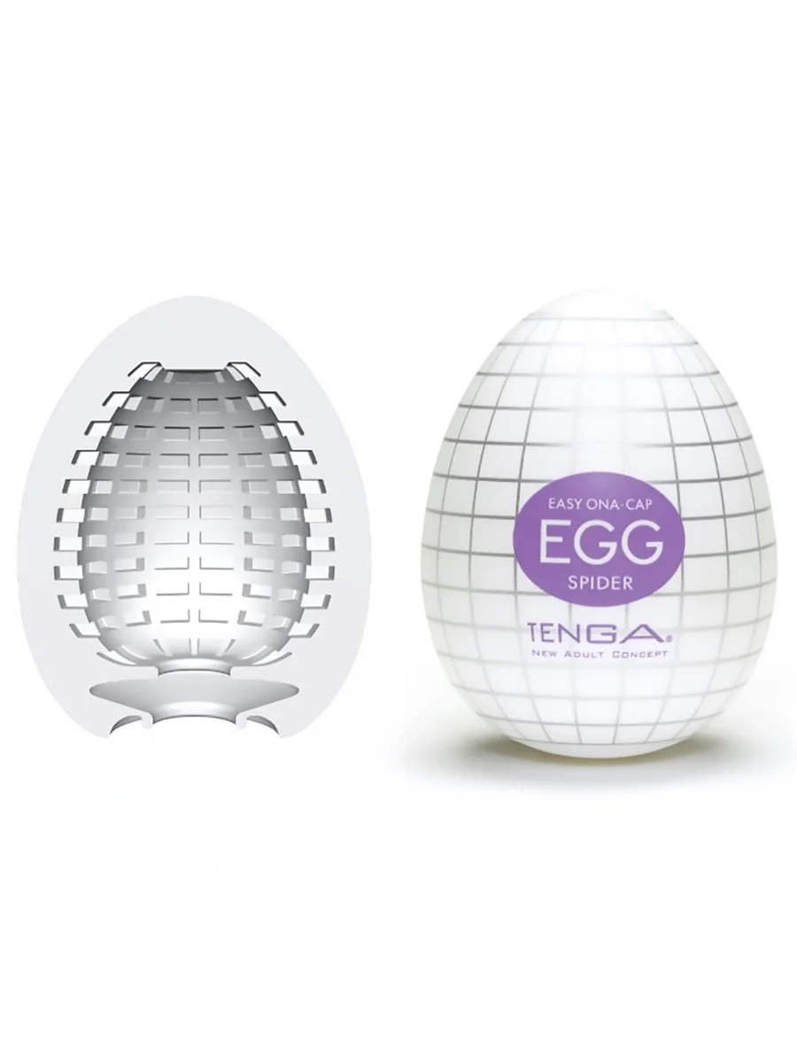 Фуксия мужской эластичный мастурбатор TENGA EGG, 6 типов